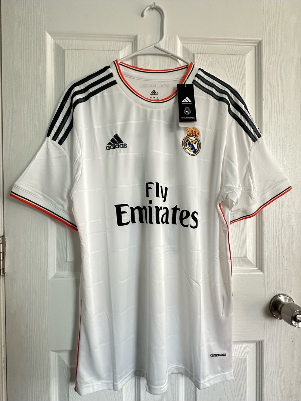 Adidas Real Madrid Cristiano Ronaldo #7 Home Soccer Jersey Size Large 2014-15
